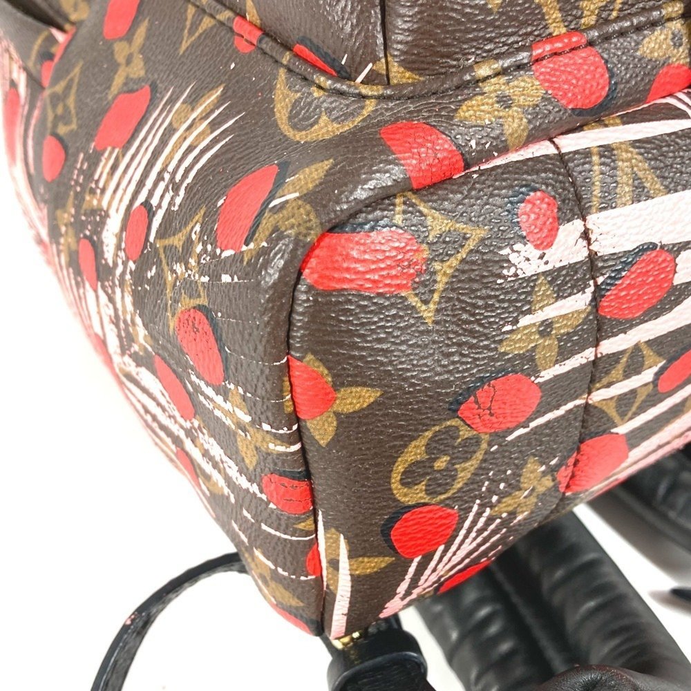 LOUIS VUITTON Brown Monogram Canvas Backpack - Picture 7 of 16
